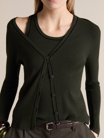 MANGO Top 'SHADOWIN' in Groen