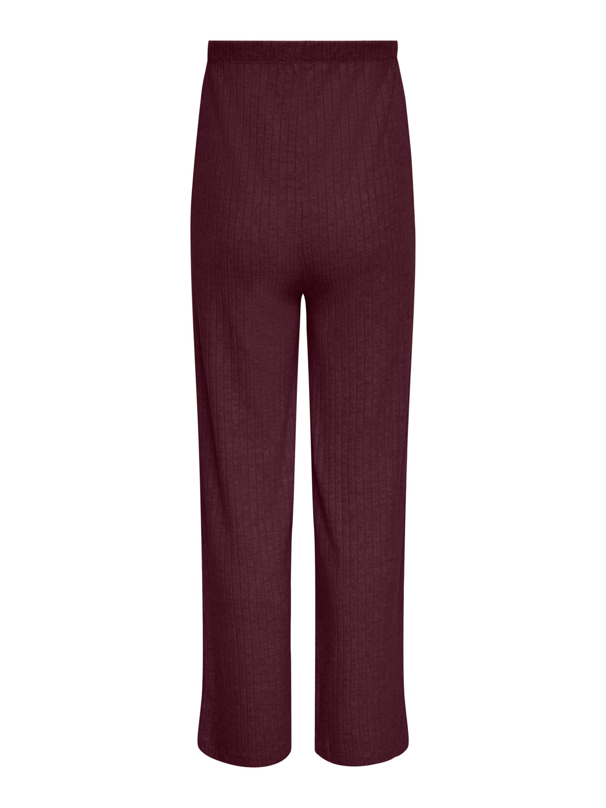 Only Maternity Wide Leg Hose 'OLMLola' in Rot