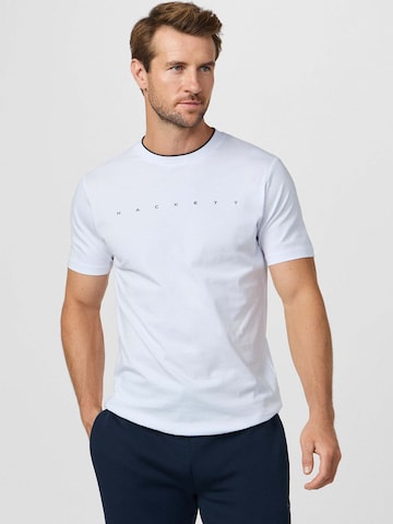 T-Shirt 'Essential' Hackett London en blanc