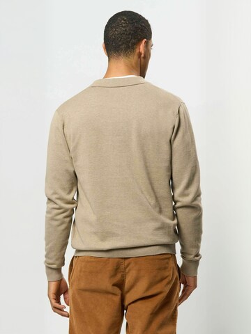 U.S. POLO ASSN. Pullover ' UMSanka ' in Beige