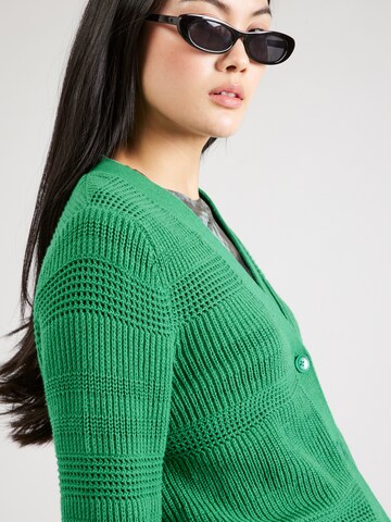 COMMA Knit cardigan in Green