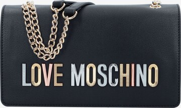 Borsa a spalla di Love Moschino in nero: frontale