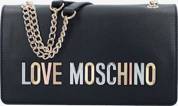 Love Moschino Schultertasche in Schwarz: predná strana