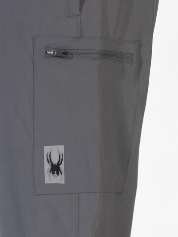 Tapered Pantaloni sport de la Spyder pe gri