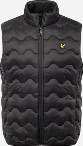 Gilet Lyle & Scott en noir : devant