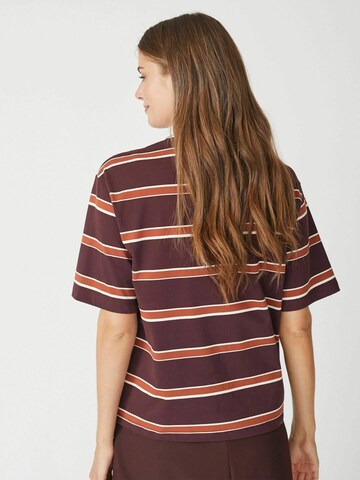 T-shirt 'Augusta' co'couture en rouge