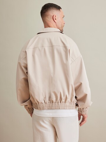 DAN FOX APPAREL Between-season jacket 'Robin' in Beige