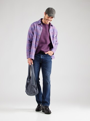 Abercrombie & Fitch Sweatshirt in Lila