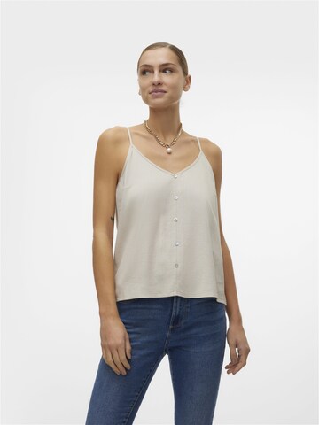 VERO MODA Blouse 'MYMILO' in Grey: front