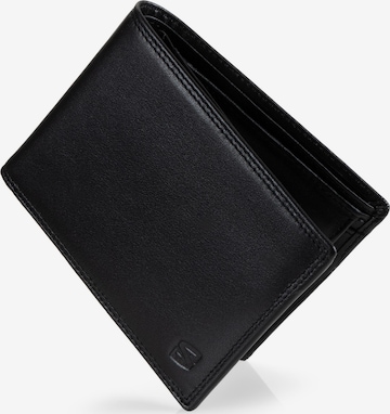 SERASAR Portemonnaie 'Space' in Schwarz: Vorderseite