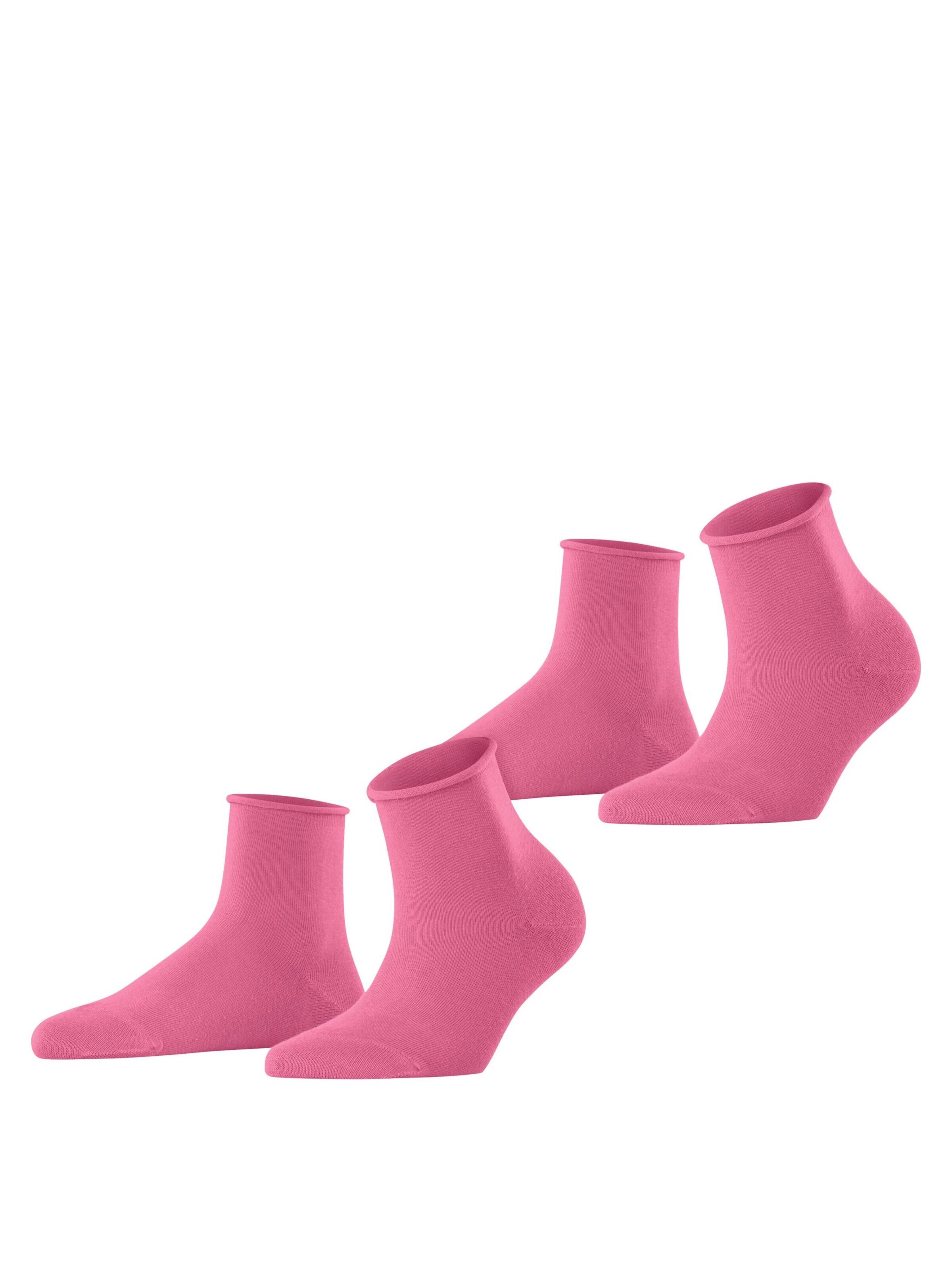 ESPRIT Socken 'Basic Pure 2-Pack'‌‌‌‌‌‌ in Pink: Vorderseite
