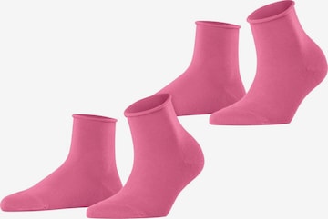 ESPRIT Socken 'Basic Pure 2-Pack' in Pink: Vorderseite