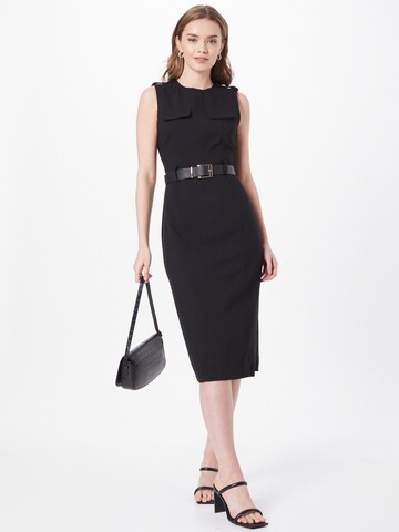 Warehouse Sheath dress in Black