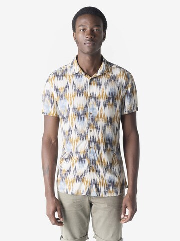 KOROSHI Regular fit Overhemd in Gemengde kleuren: voorkant