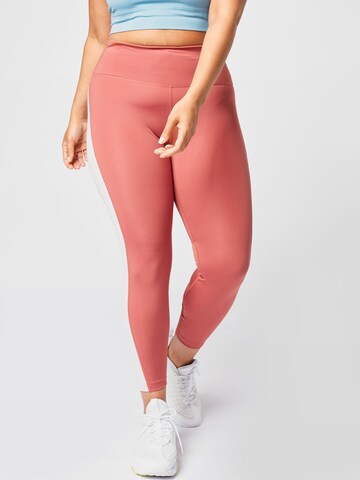 Nike Sportswear Skinny Sportovní kalhoty 'Epic Fast' – pink: přední strana
