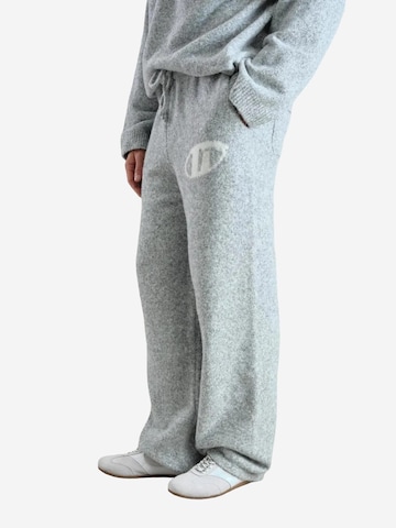 Giesto - Loosefit Calças em cinzento: frente