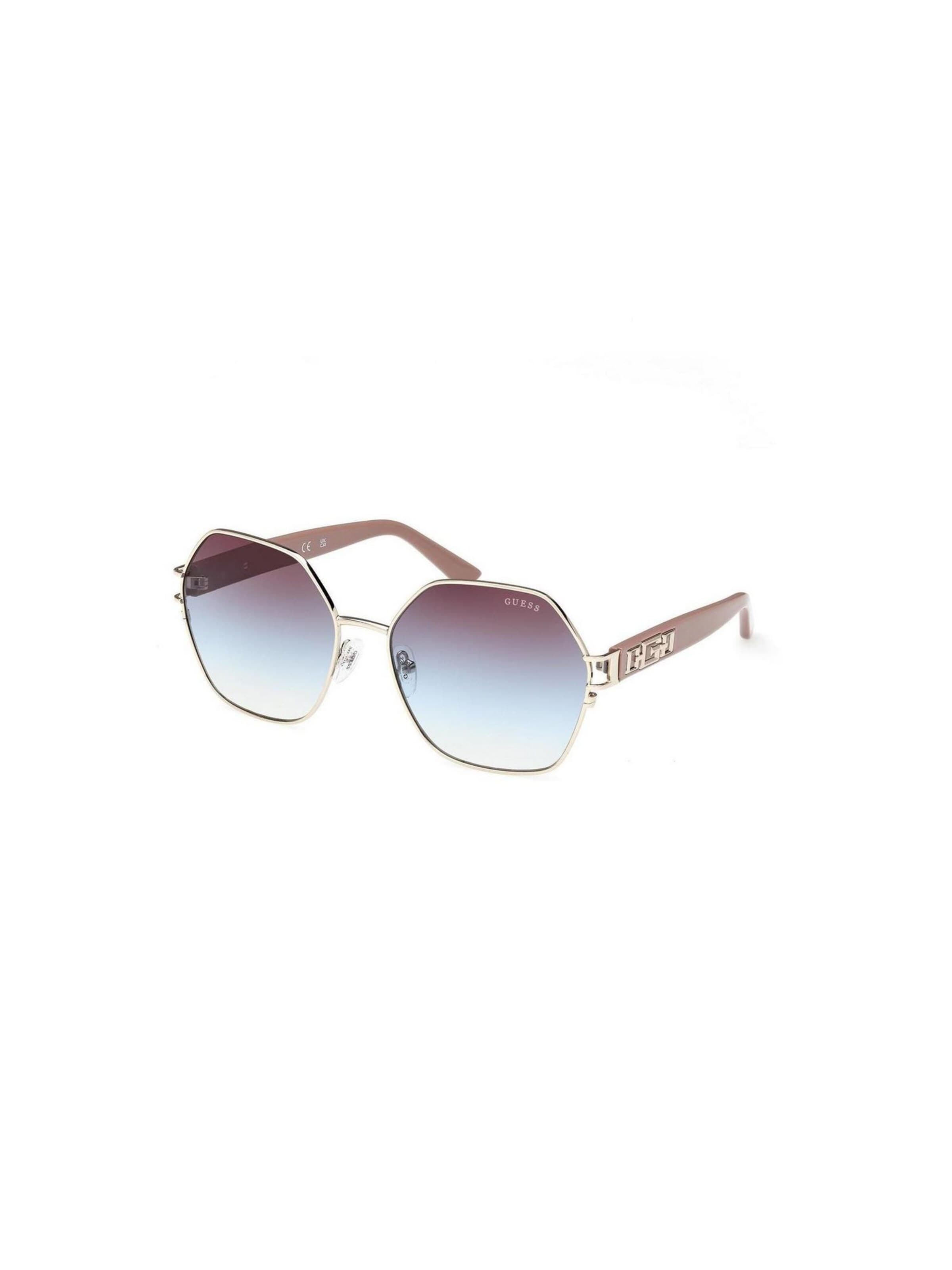 GUESS Sunglasses 'GU7913 33W' in Brown: front