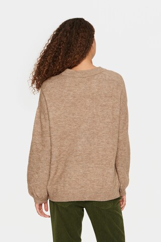 SAINT TROPEZ Pullover 'Trixie' i beige