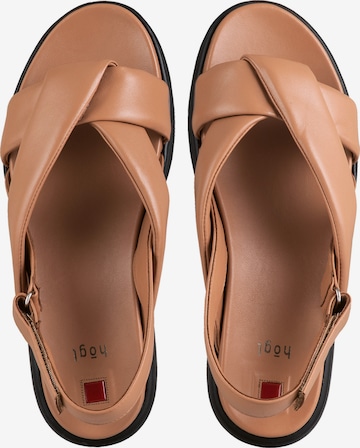 Högl Sandals 'ALMA' in Brown