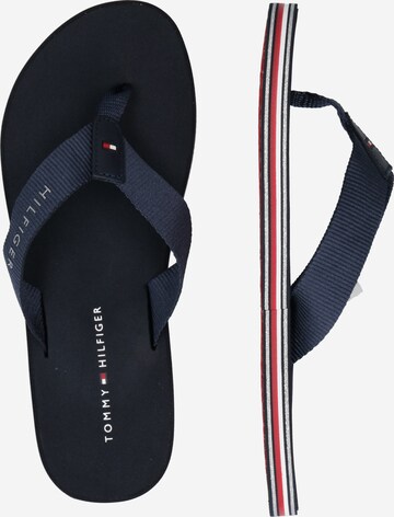 TOMMY HILFIGER T-Bar Sandals in Blue