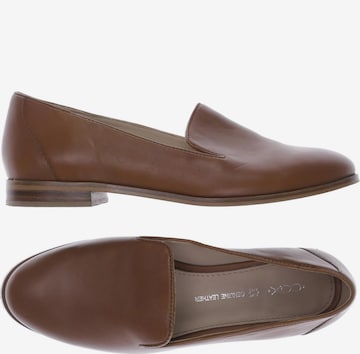 COX Flats & Loafers in 36 in Brown: front