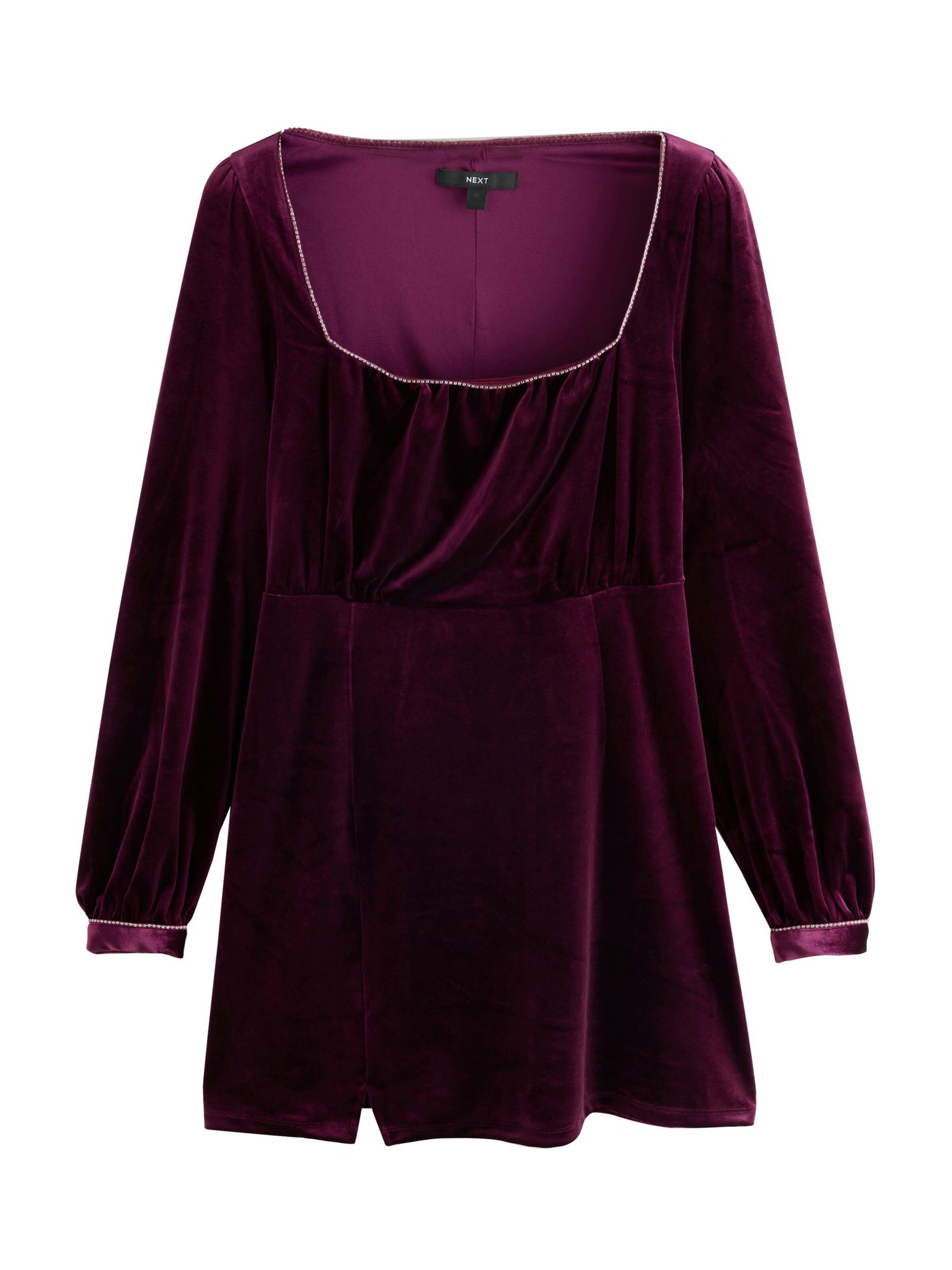 Abito di Next in rosso: frontale