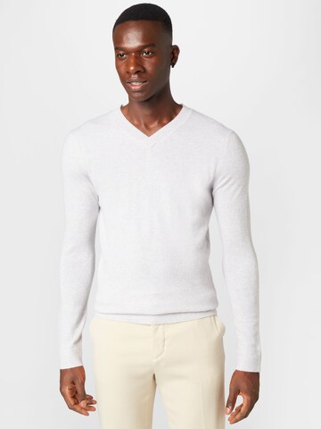 Pure Cashmere NYC Sweater in Grey: front