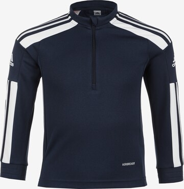 Felpa sportiva di ADIDAS PERFORMANCE in blu: frontale