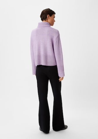 COMMA Sweter w kolorze fioletowy: tył