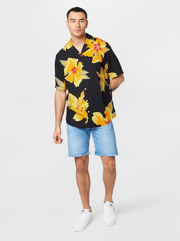 Only & Sons Regular fit Overhemd 'Dan' in Zwart