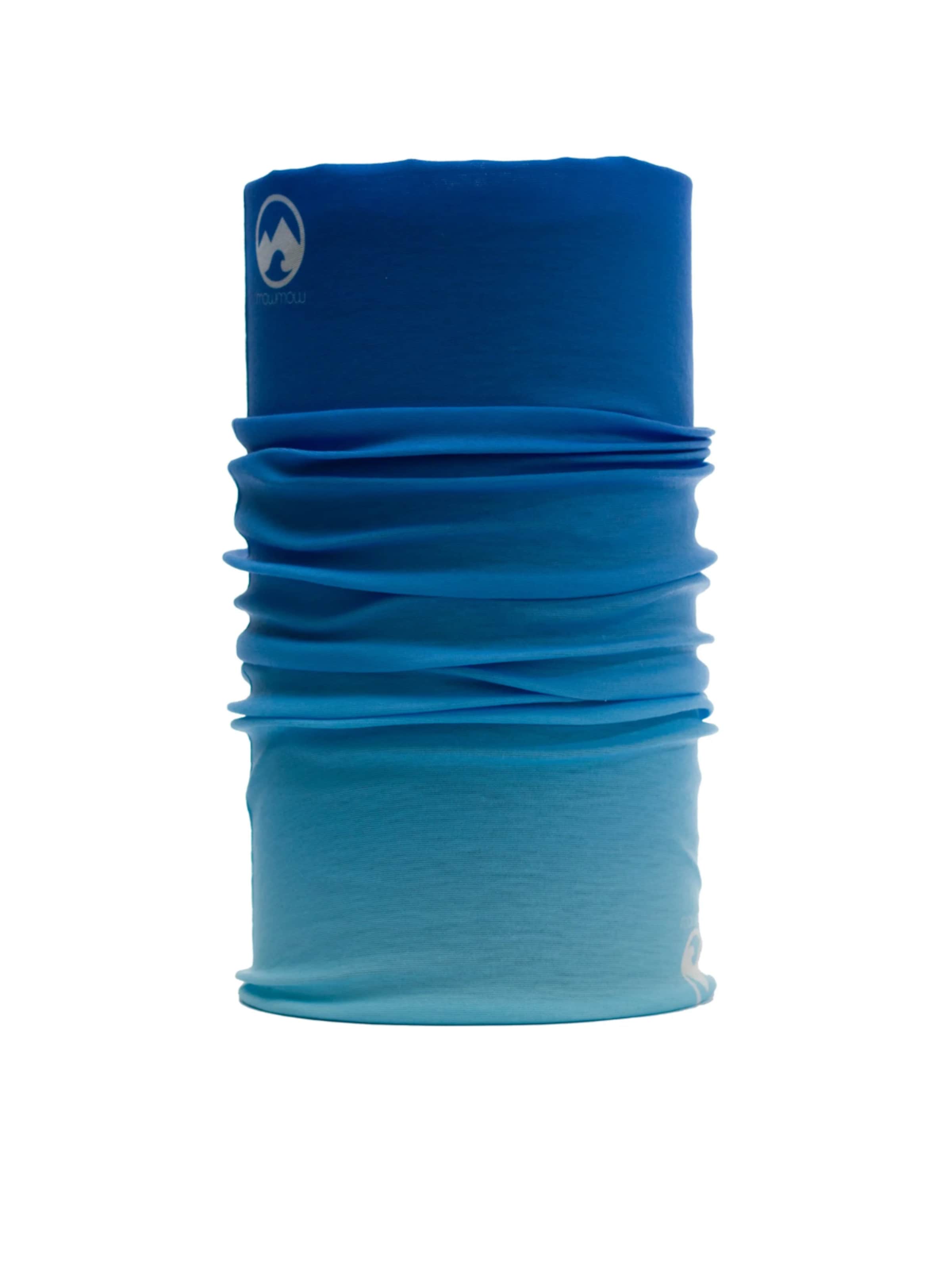 Écharpe de sport Mowmow en bleu : devant