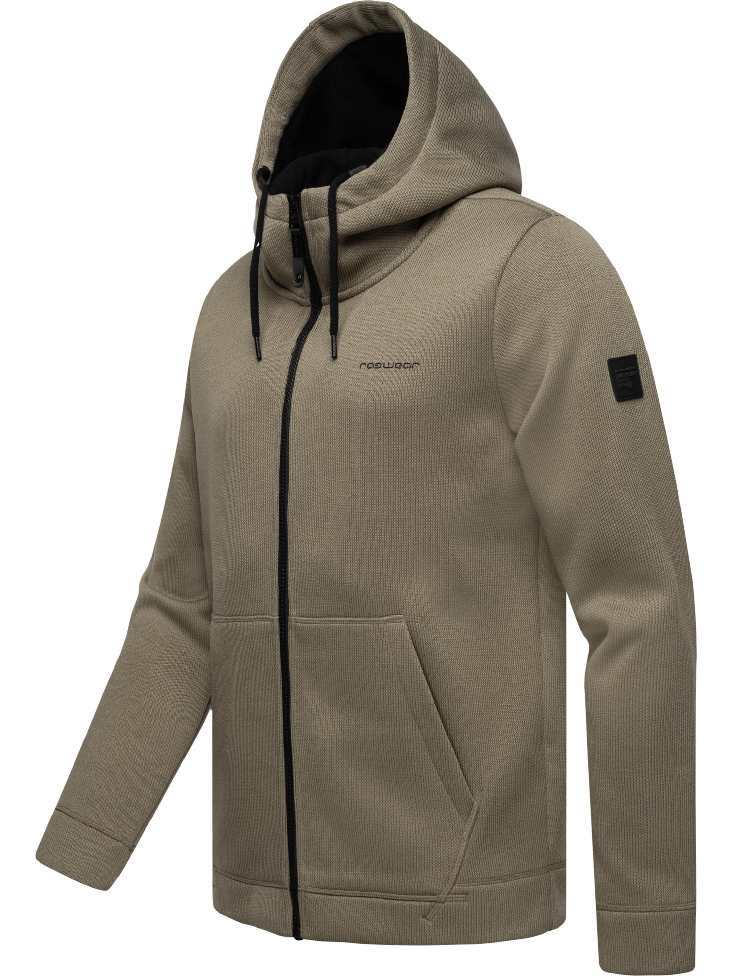 Ragwear Sweatjakke 'Fabian' i brun