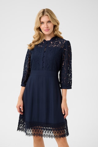 Cream Kleid 'Milla' in Blau: Vorderseite