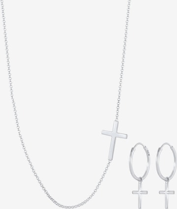 ELLI Schmuckset Kreuz in Silber: predná strana