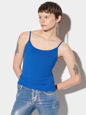 Haut No Matter What en bleu