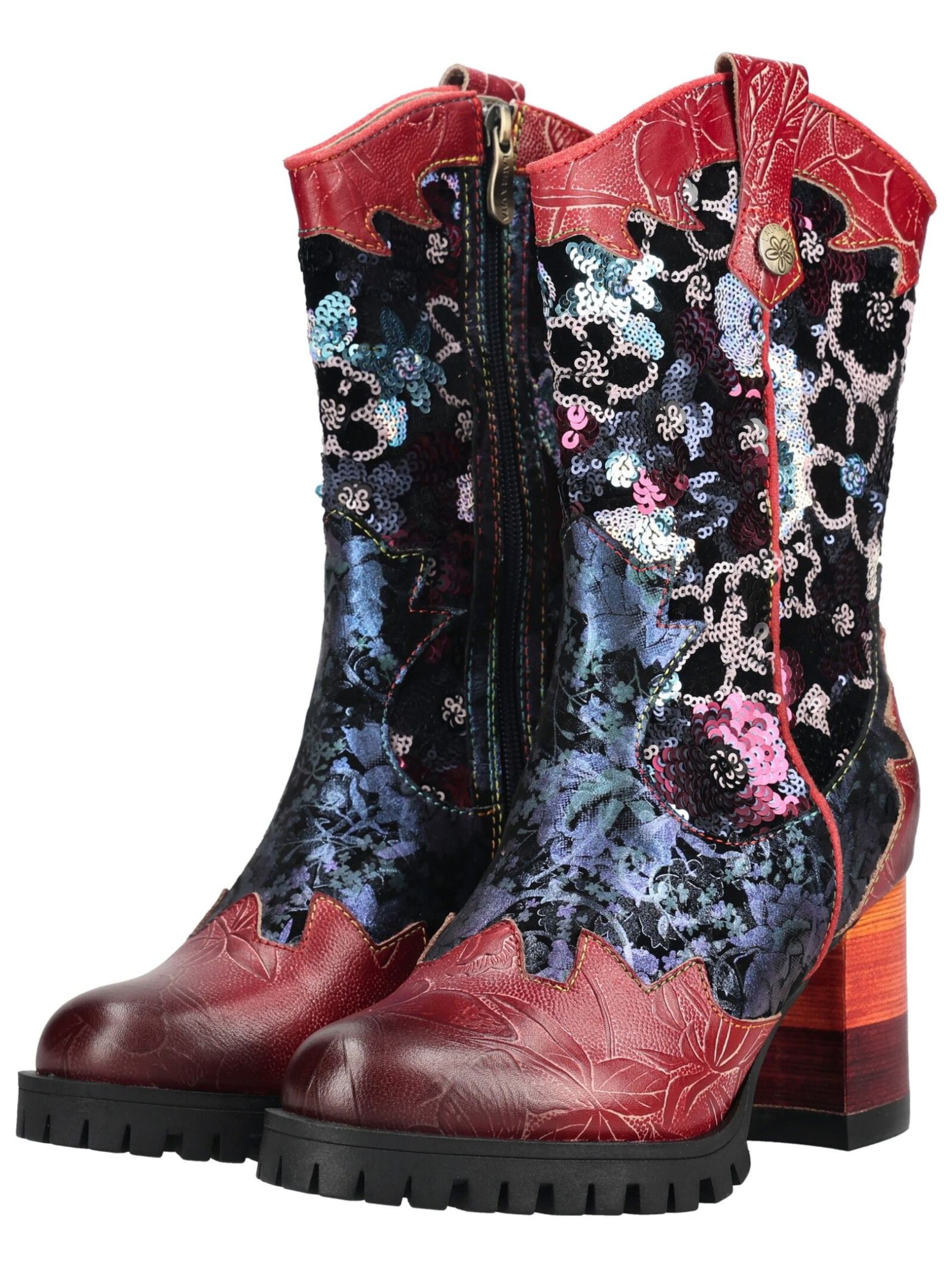 Bottes Laura Vita en rouge