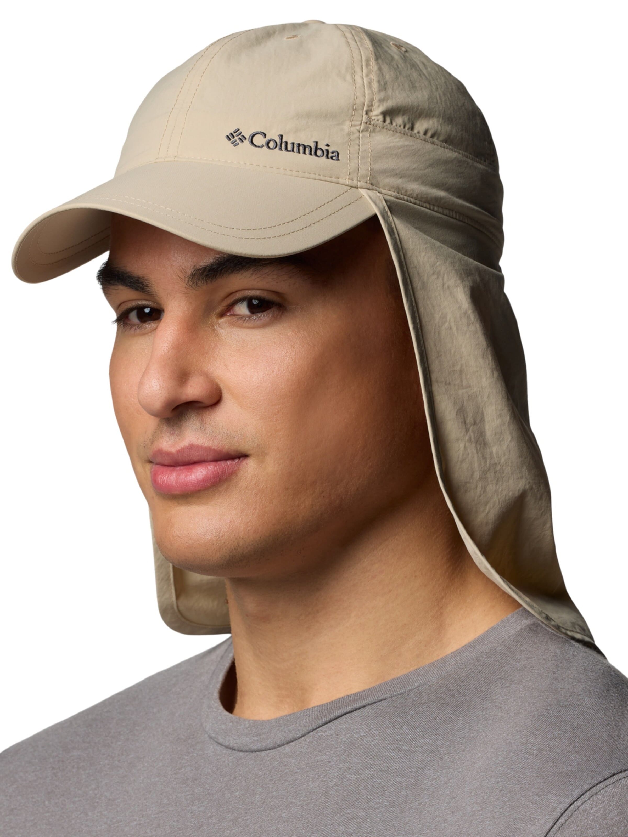 Casquette 'Columbia Schooner Bank II Cap' COLUMBIA en beige : devant