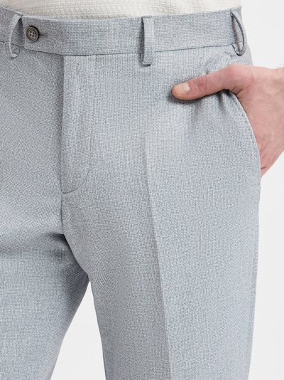 Finshley & Harding London Pleated Pants 'Hoxdon' in mottled grey, Item view