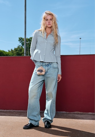 Barrel Jean 'PACIFIC' Pull&Bear en bleu : devant