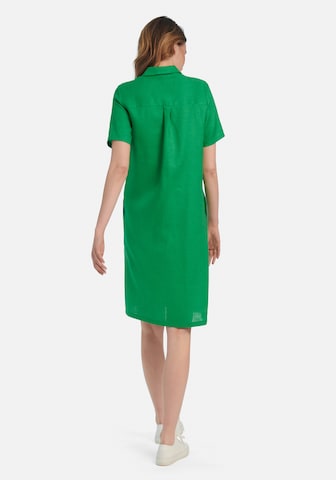 Peter Hahn Shirt Dress in Green