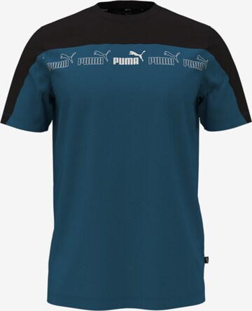 PUMA Performance Shirt in Blue: front