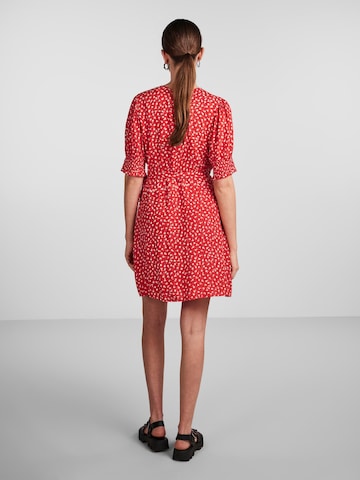 PIECES Dress 'Tala' in Red