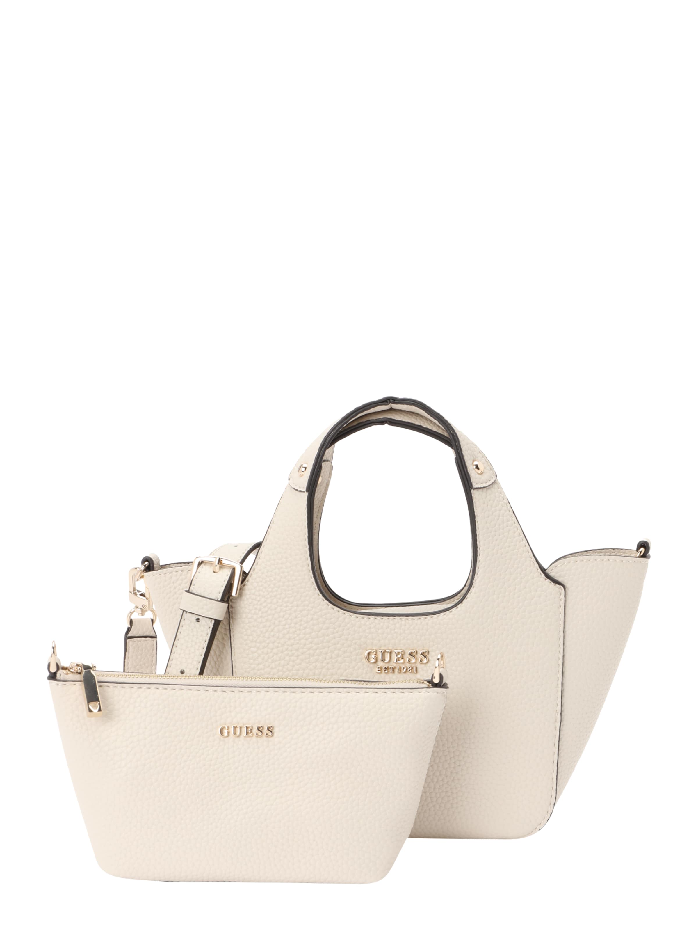 Sacs à main 'Calista' GUESS en blanc