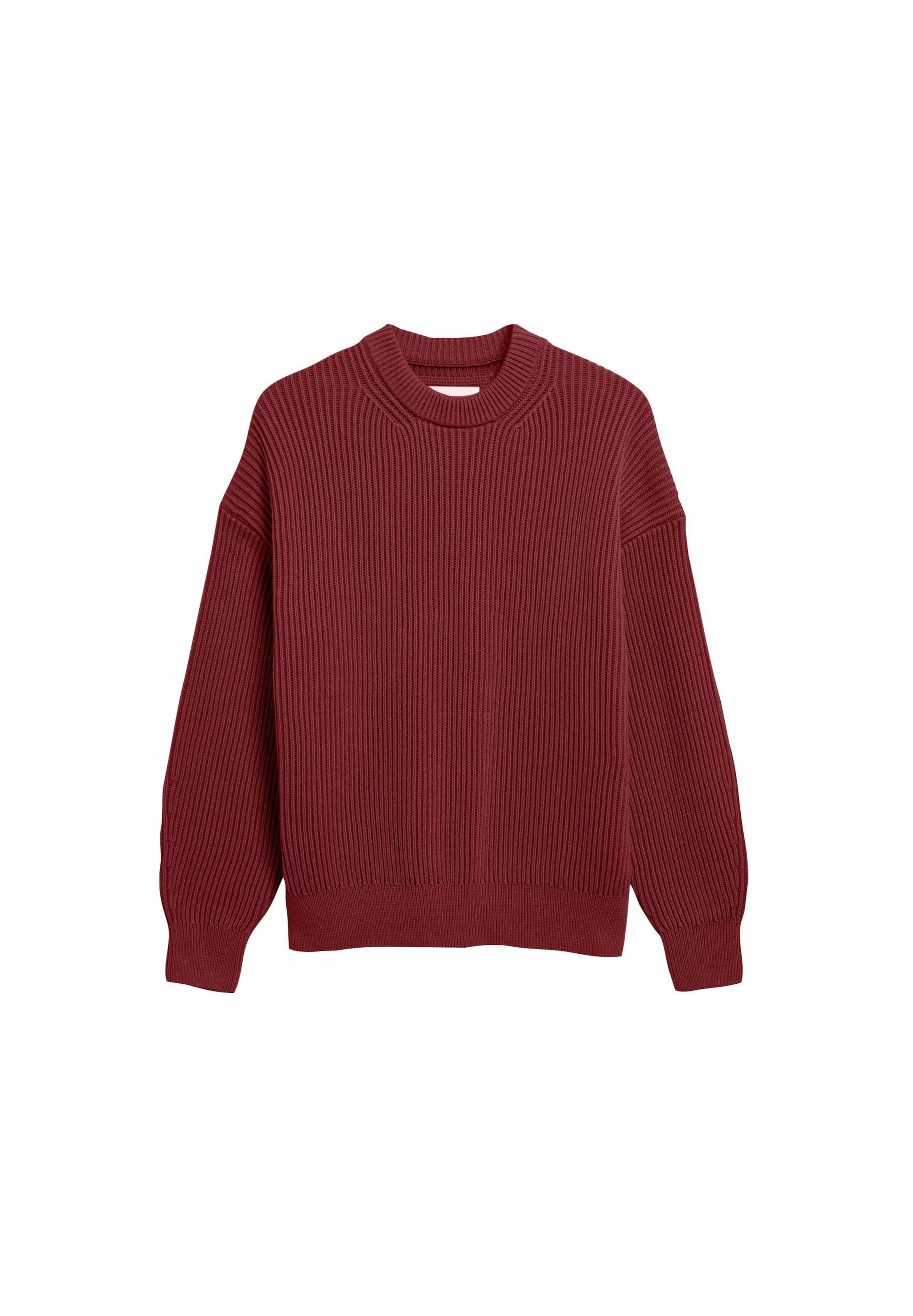 Pull-over 'Vanisé' ARMEDANGELS en rouge : devant