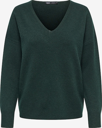 ONLY Pullover 'ONLRICA' in Grün: Vorderseite