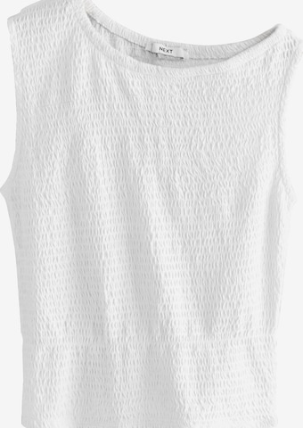 Haut Next en blanc : devant