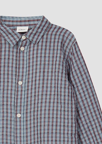 s.Oliver Regular fit Overhemd in Blauw