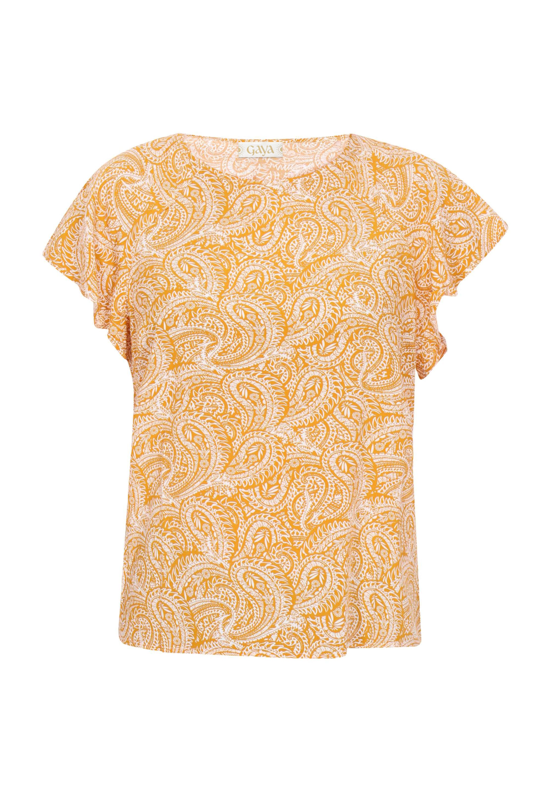 dzeltens Gaya Blūze 'Fashion Look': no priekšpuses