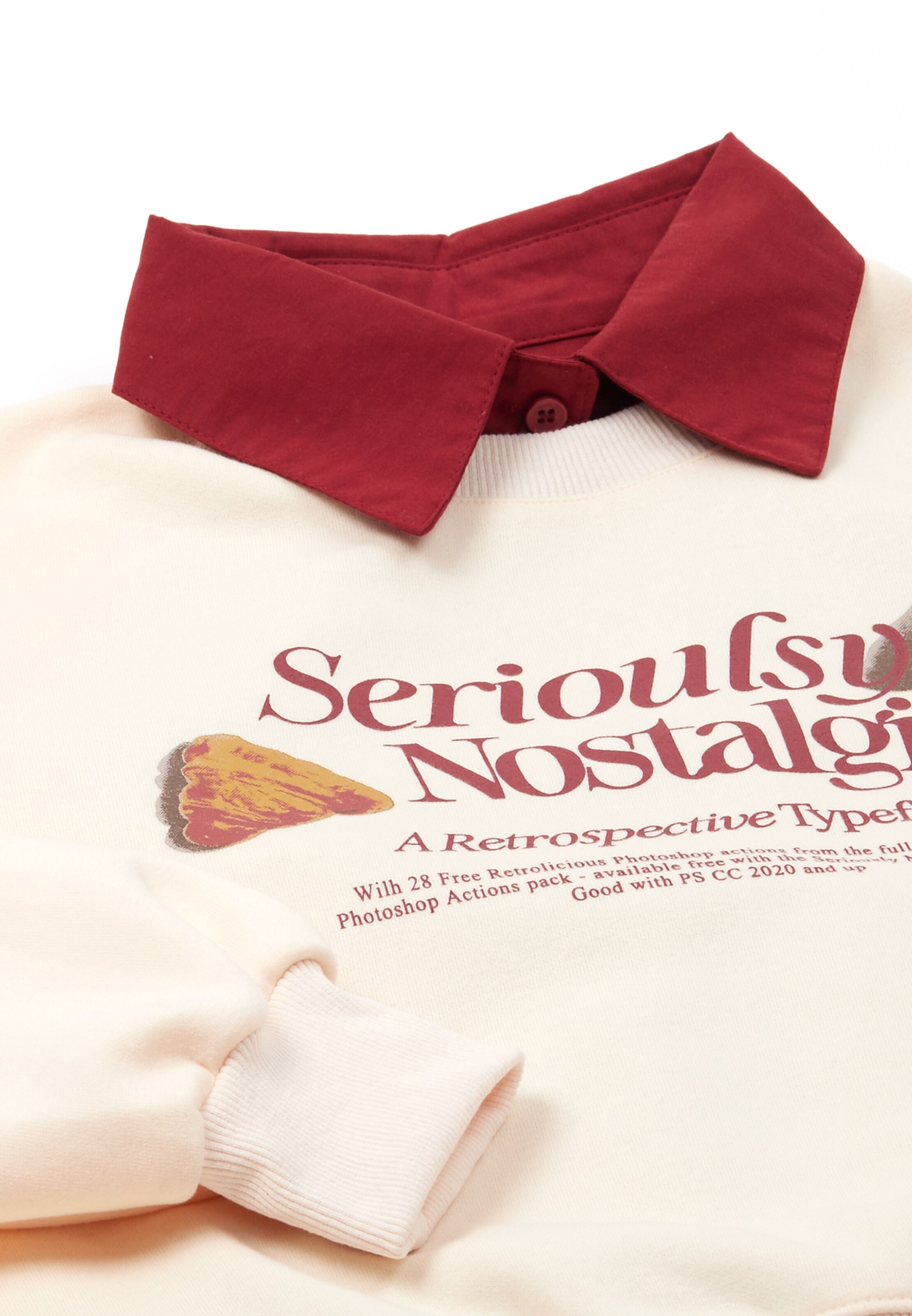 HOMEBASE Sweatshirt i hvid