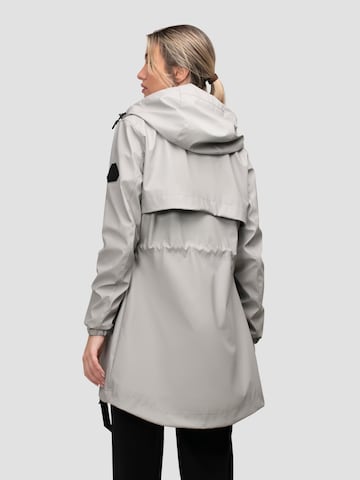 Giacca per outdoor ' Aurora-Regenmantel mit Cape ' di JACK1T in grigio